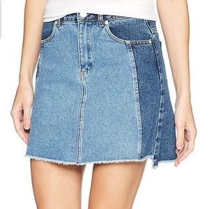 French Connection Loas denim skirt